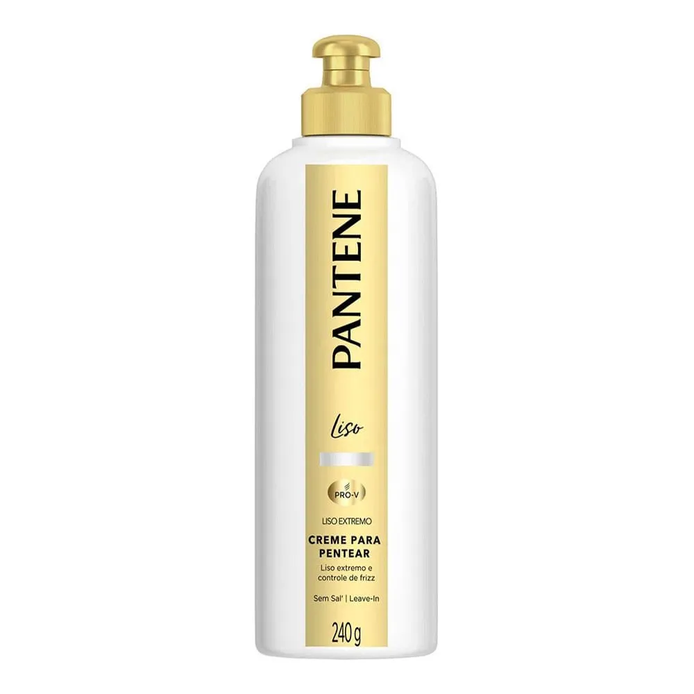 Pantene Creme Para Pentear Liso Extremo 240G