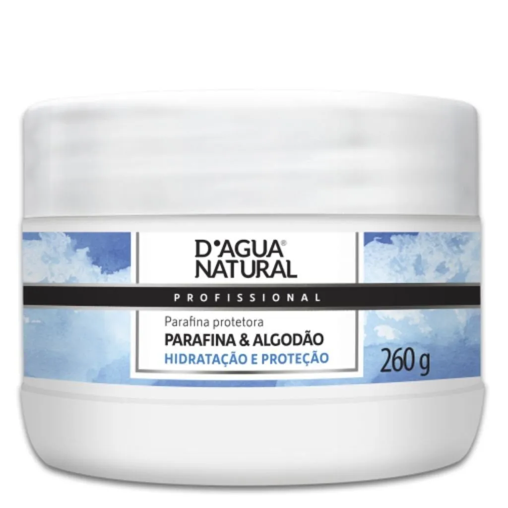 Parafina Protetora Algodão D'agua Natural 260g