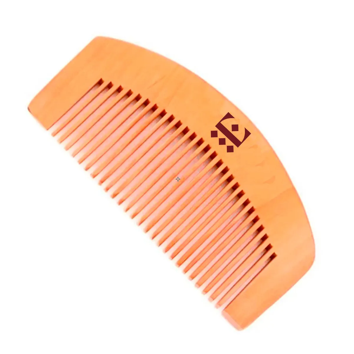 Pente de Madeira Para Barba e Bigode Embaixador