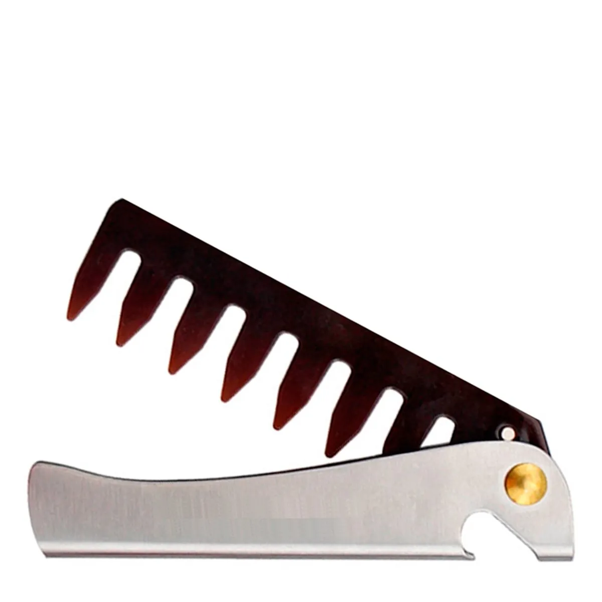 Pente de Aço Inoxidável Dobrável MB Tools Preto