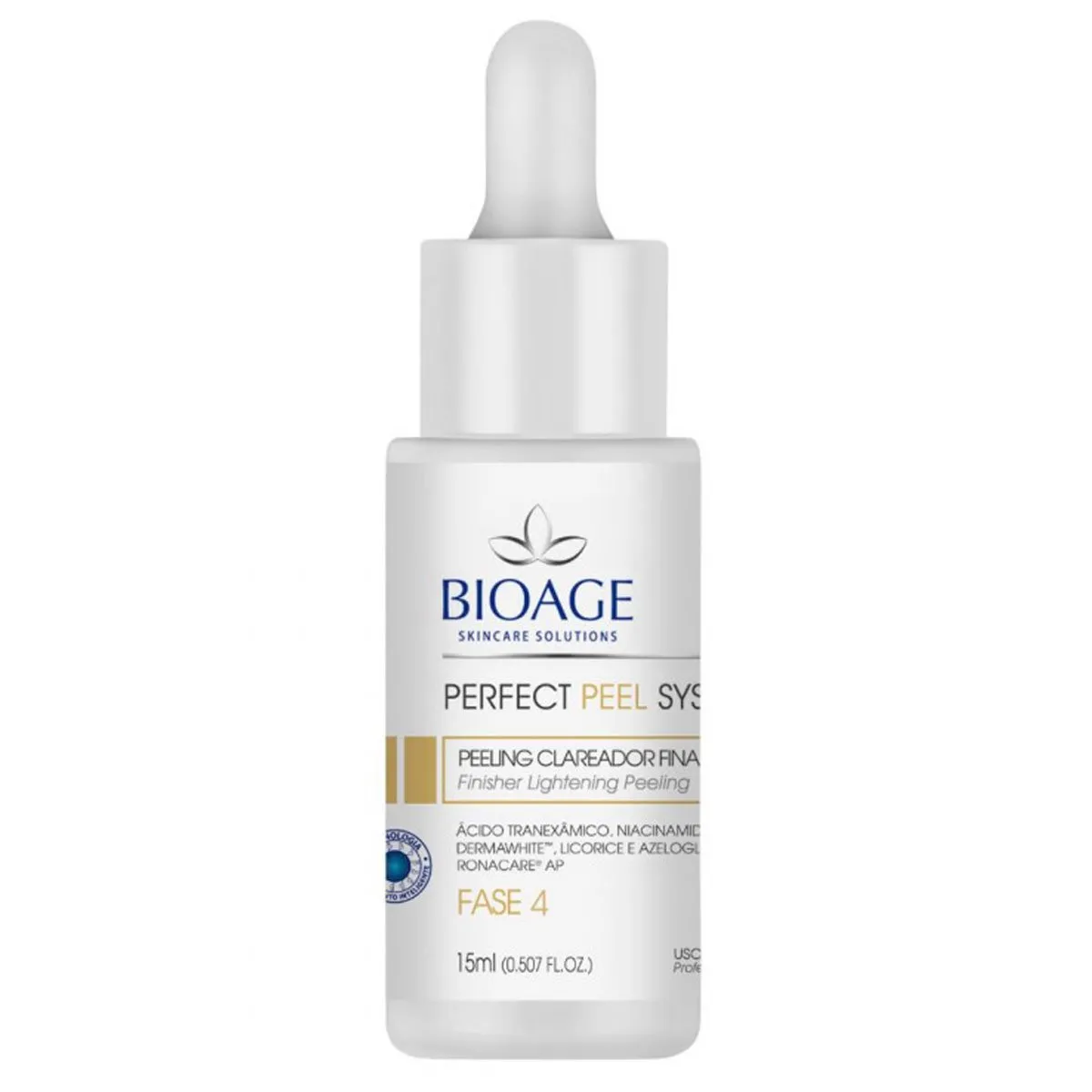 Protocolo Perfect Peel System Clareamento Inteligente Bioage 15ml Fase 4