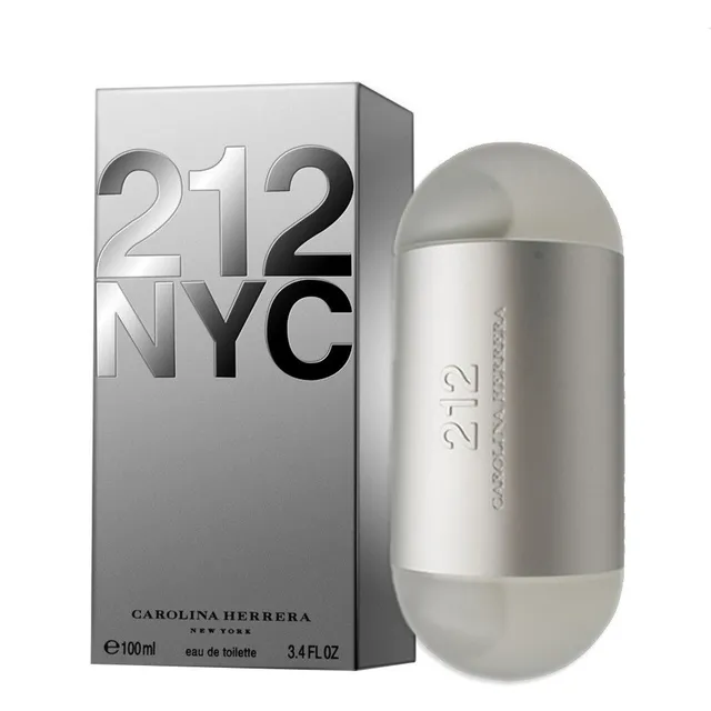 212 Nyc 100ml Eau De Toilette Masculino - Carolina Herrera