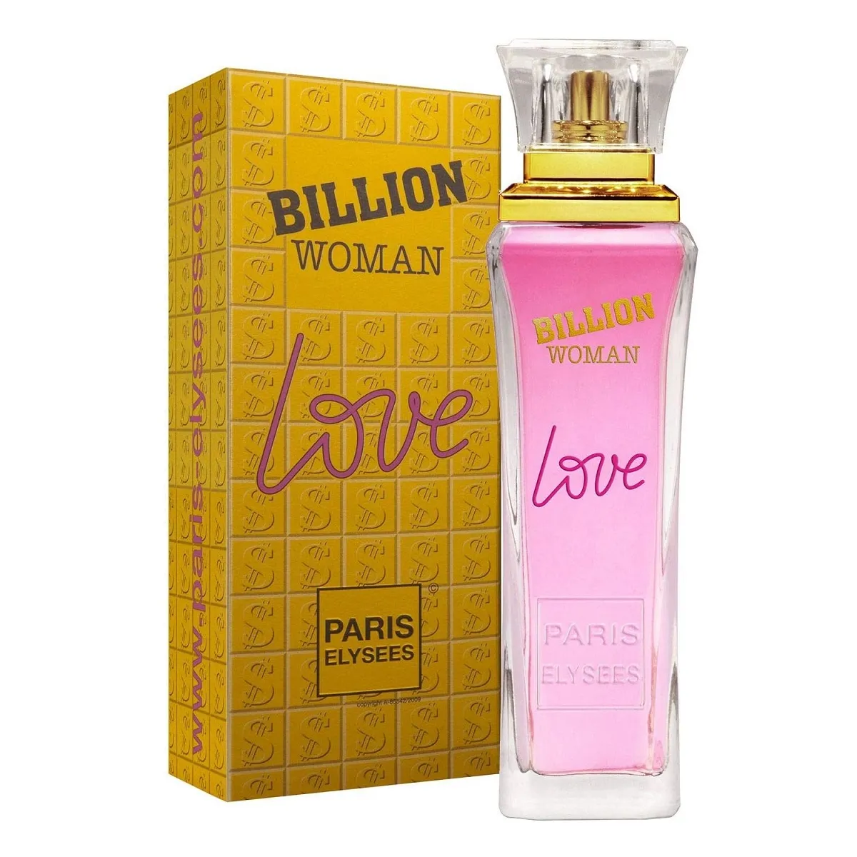 Perfume Billion Woman Love Paris Elysees 100ml