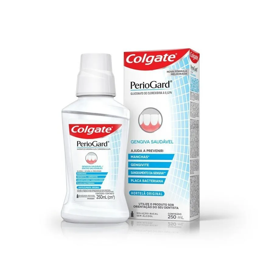 Colgate Enxaguante Bucal Periogard Sem Alcool 250ML