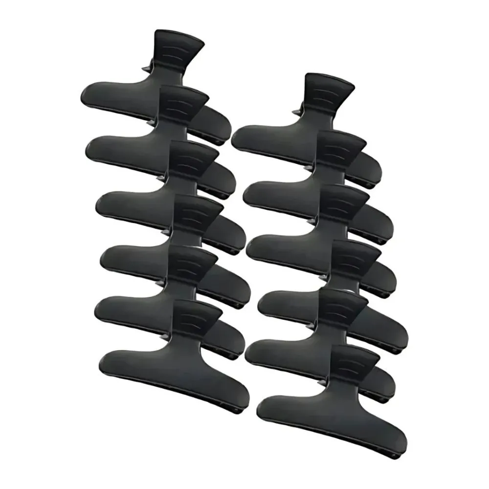 Piranha Plástica Grande Preta com 12 Unidades Santa Clara