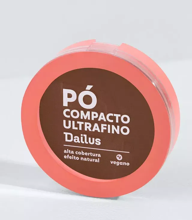 Pó Compacto Ultrafino D12 Escuro - Dailus