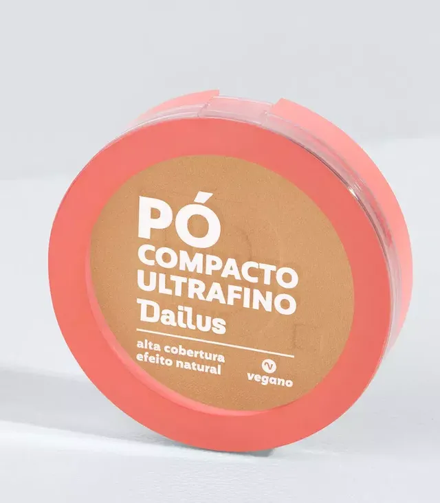 Pó Compacto Ultrafino D8 Médio - Dailus
