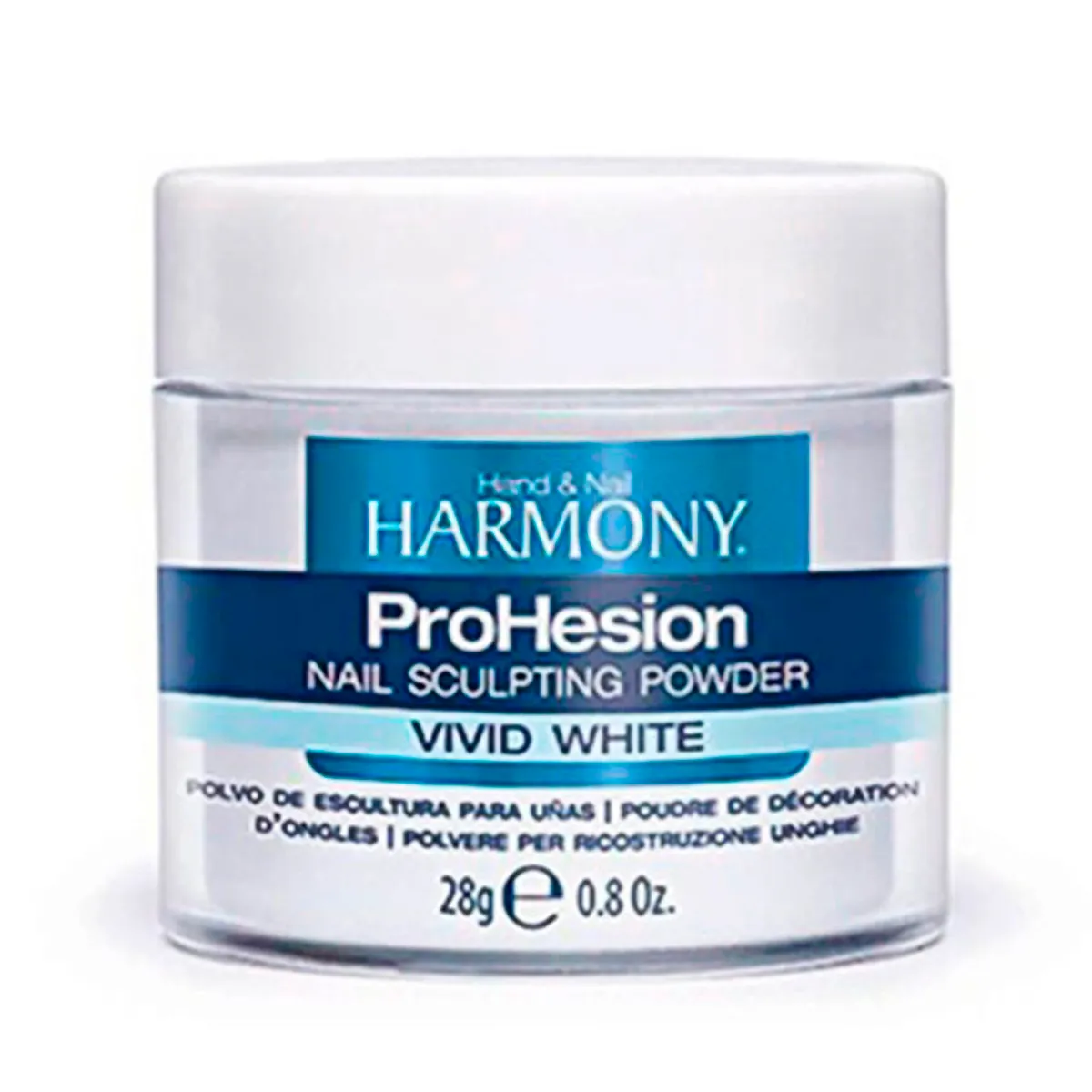 Pó Acrílico Harmony Vivid White Branco 28g
