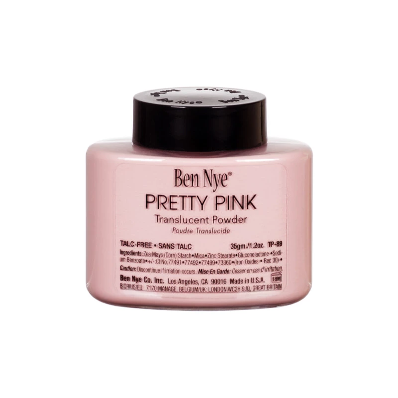 Ben Nye Pó Facial Cor Pretty Pink 35g