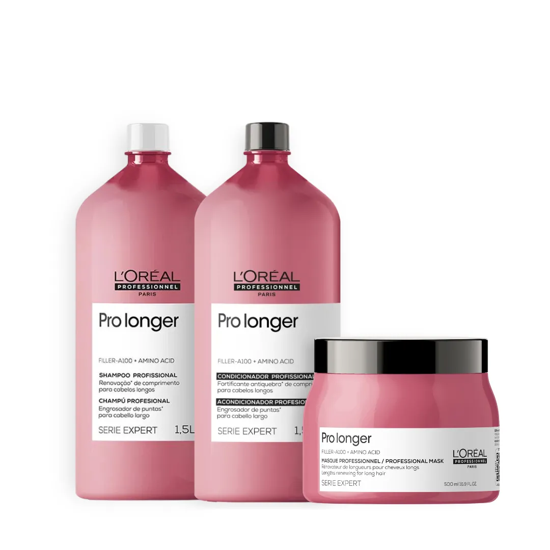 Kit Loreal Pro Longer Salon Trio | Linda Cosméticos