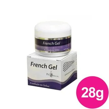 GEL PARA UNHA FRENCH PIU BELLA 28G Cód. 10827