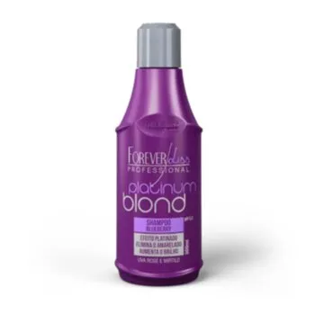 SHAMPOO PLATINUM BLOND MATIZADOR 300ML FOREVER LISS Cód. 7981