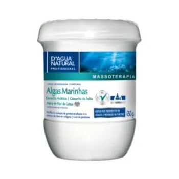 CREME DE MASSAGEM ALGAS MARINHAS D'AGUA 650G Cód. 3188