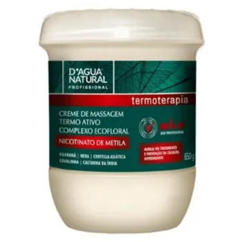 CREME DE MASSAGEM TERMO ATIVO ECO D'AGUA 650G Cód. 3694