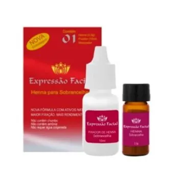 HENNA CASTANHO ESCURO EXPRESSAO FACIAL 2,5G Cód. 4289