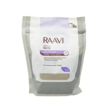 ARGILA PRETA RAAVI 400G Cód. 10602
