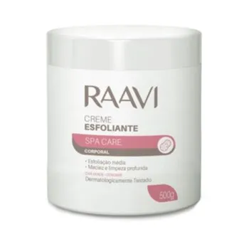 CREME ESFOLIANTE MEDIA ABRASAO RAAVI 500G Cód. 8216