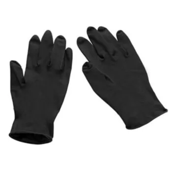 LUVA PRETA PAR REF 1187  P SANTA CLARA Cód. 4950