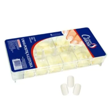 UNHA POSTICA LEITOSA 2501 SANTA CLARA 100UN Cód. 7908