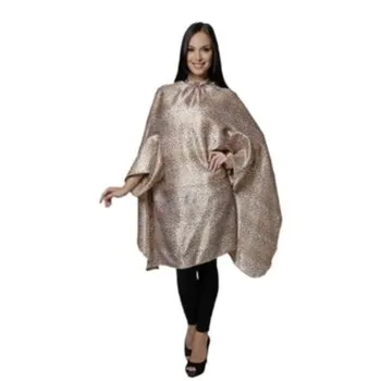 CAPA DE SEDA 58 ONCINHA COM MANGA E COM BOTAO SANTA CLARA Cód. 7995