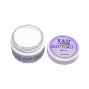 GEL PARA UNHA WHITE X&D 15G Cód. 9609
