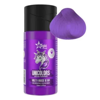 MASCARA PIGMENTANTE VIOLETA MOUSSE DE UVA UNICOLORS 150ML Cód. 12892