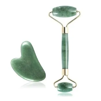 KIT MASSAGEADOR ROLLER COM PEDRA JADE Cód. 13268