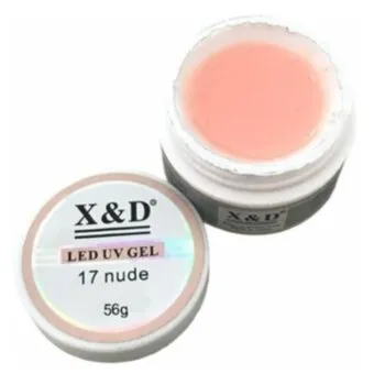 GEL PARA UNHA 17 NUDE X&D 15G Cód. 11997
