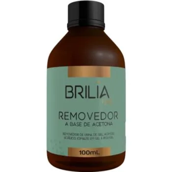 REMOVEDOR DE ESMALTE EM GEL BRILIA NAILS 100ML Cód. 13618