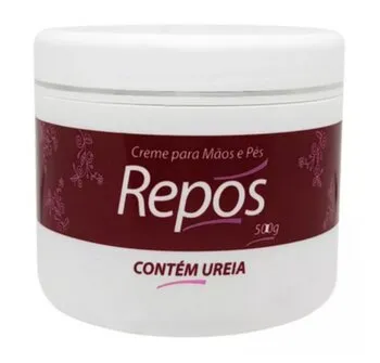 CREME PARA MAOS E PES REPOS 16587 COM UREIA 500G Cód. 10845