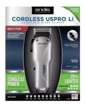 MAQUINA DE CORTE ANDIS CORDLESS POWER Cód. 12386
