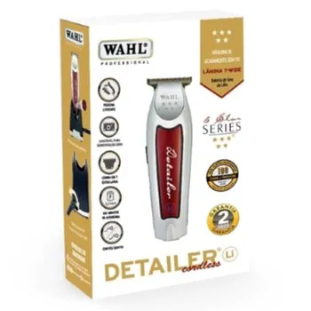 MAQUINA DE ACABAMENTO WAHL DETAILER CORDLESS SEM FIO Cód. 8813