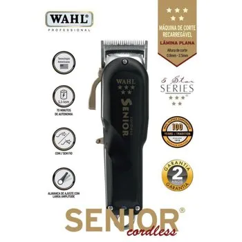 MAQUINA DE CORTE WAHL SENIOR CORDLESS Cód. 8769