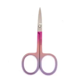 TESOURA PARA SOMBRANCELHA COLORIDA MISS FRANDY TE18-0358 Cód. 14266