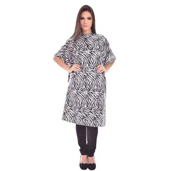 CAPA DE SEDA ESTAMPADA 3205 SEM MANGA COM BOTAO NTFLEX Cód. 3504