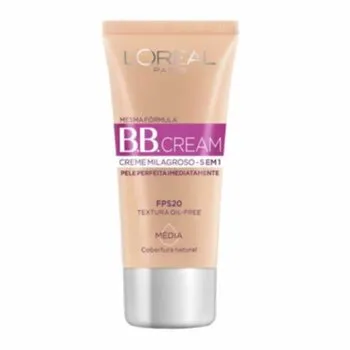 BASE FACIAL BB CREAM MEDIA LOREAL 30ML Cód. 5894