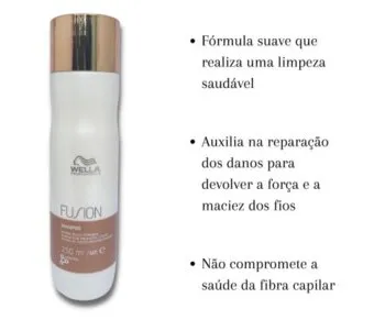 SHAMPOO WELLA FUSION 250ML Cód. 12673