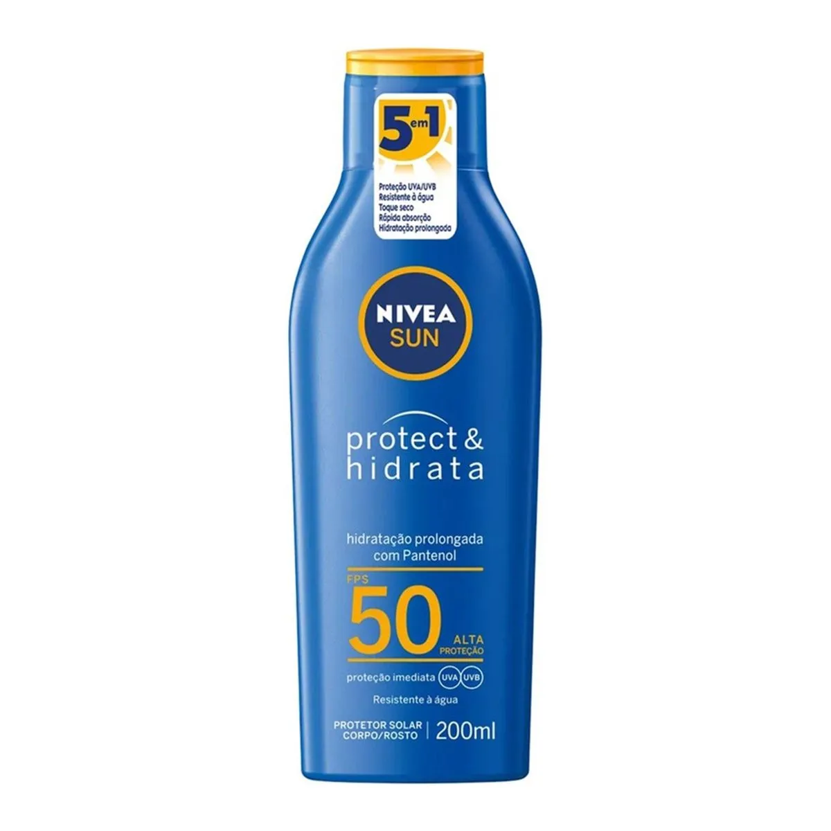 Protetor Solar Nivea Sun Protect Hidrata FPS50 200ml