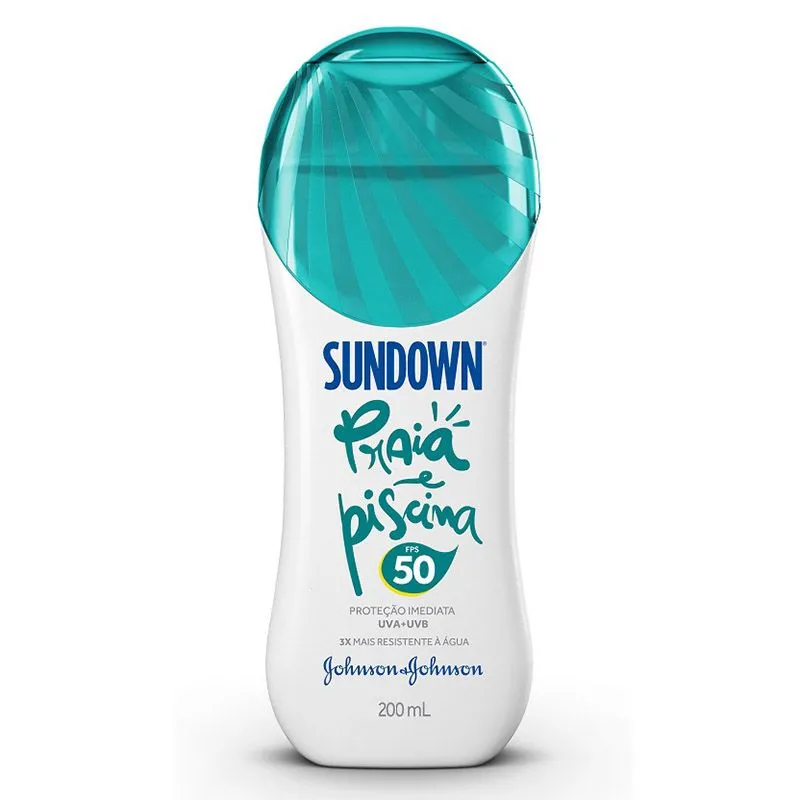 Protetor Solar Sundown FPS 50 Embalagem Econômica 200 ML