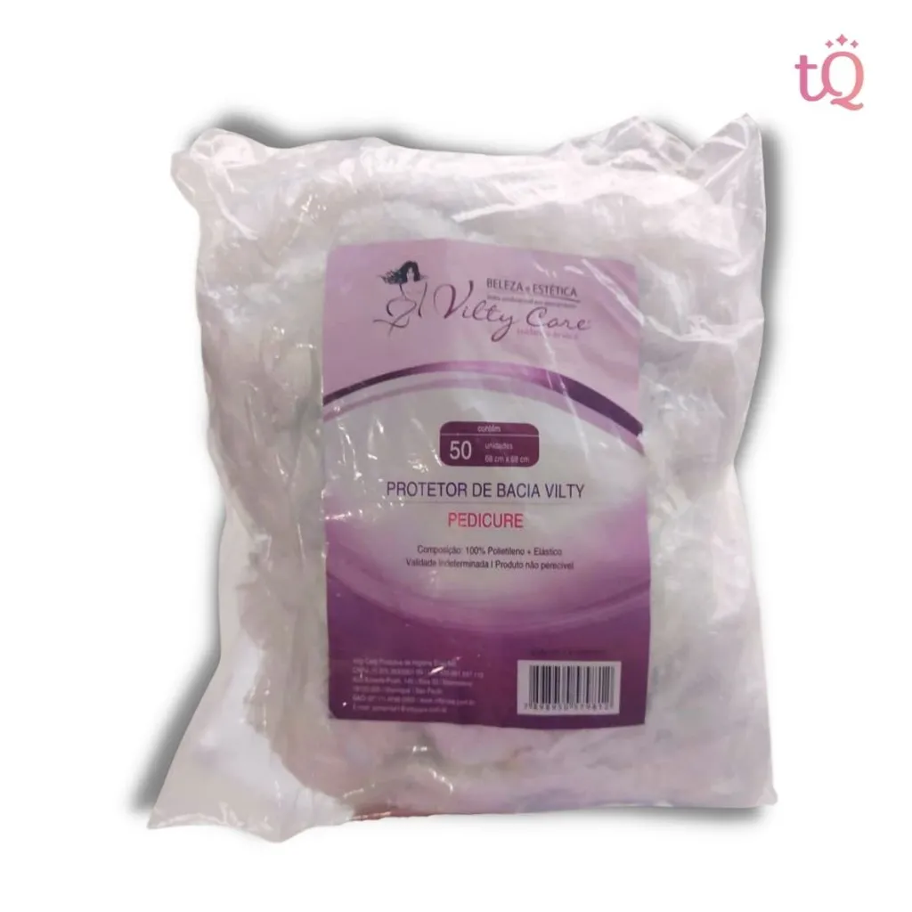 Protetor para Bacia Pedicure 50un Vilty Care