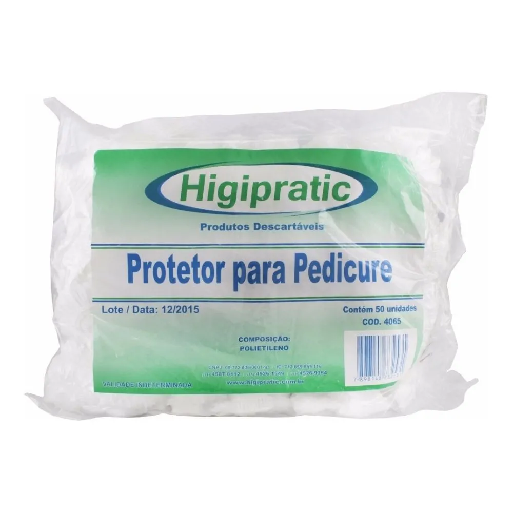 Protetor para Bacia Pedicure Higipratic 50un