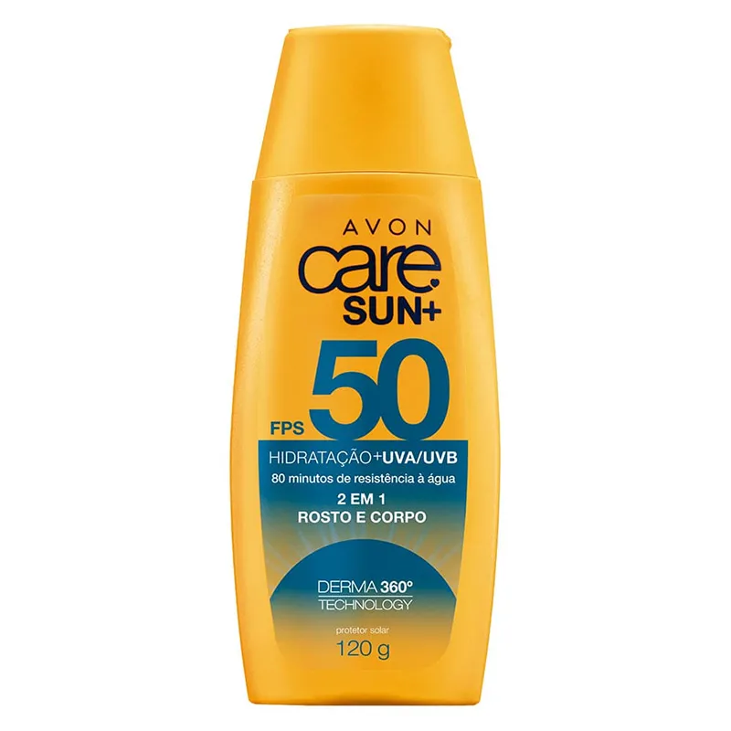 Protetor Solar Avon Care Sun+ FPS 50 200g