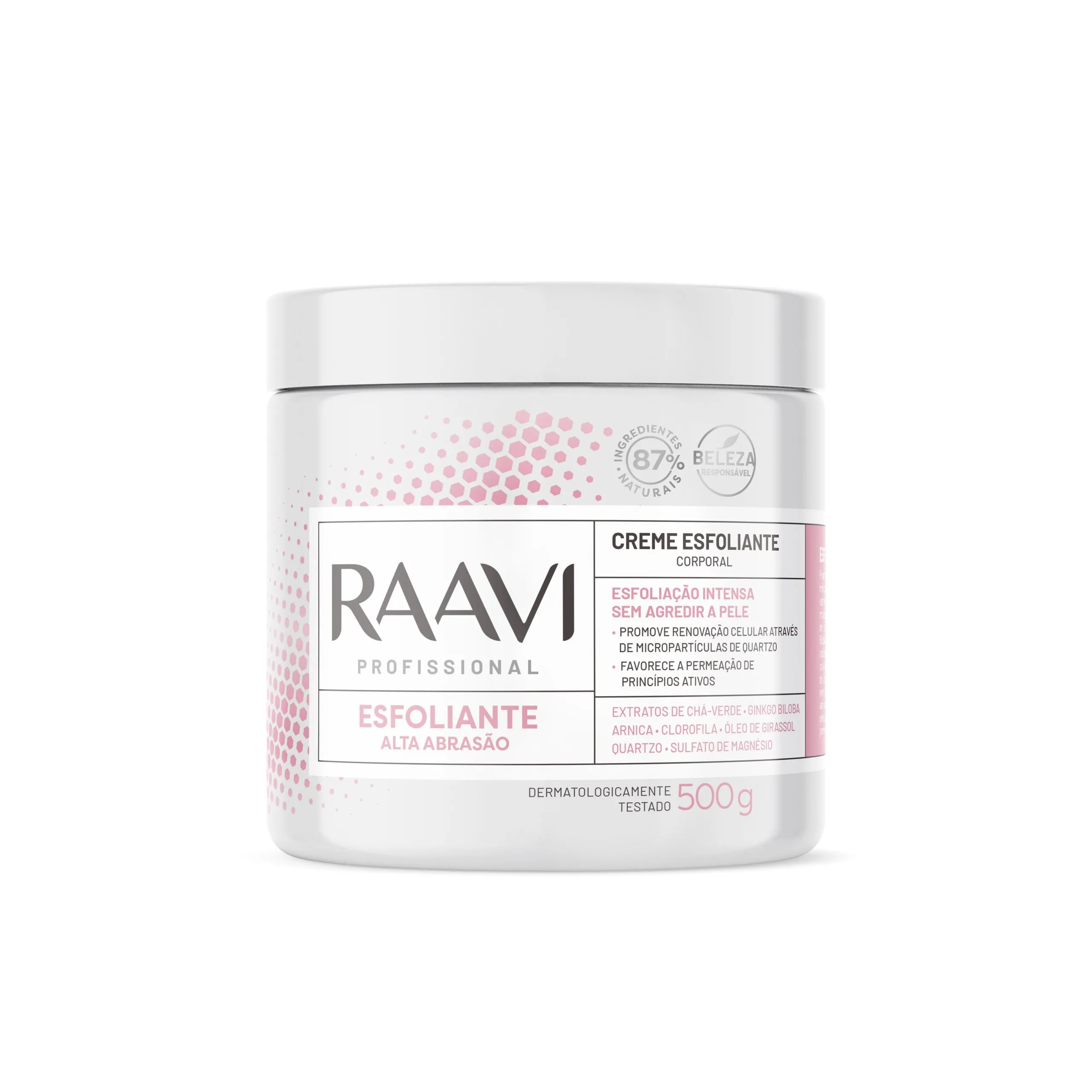 CREME ESFOLIANTE DETOX RAAVI 500G