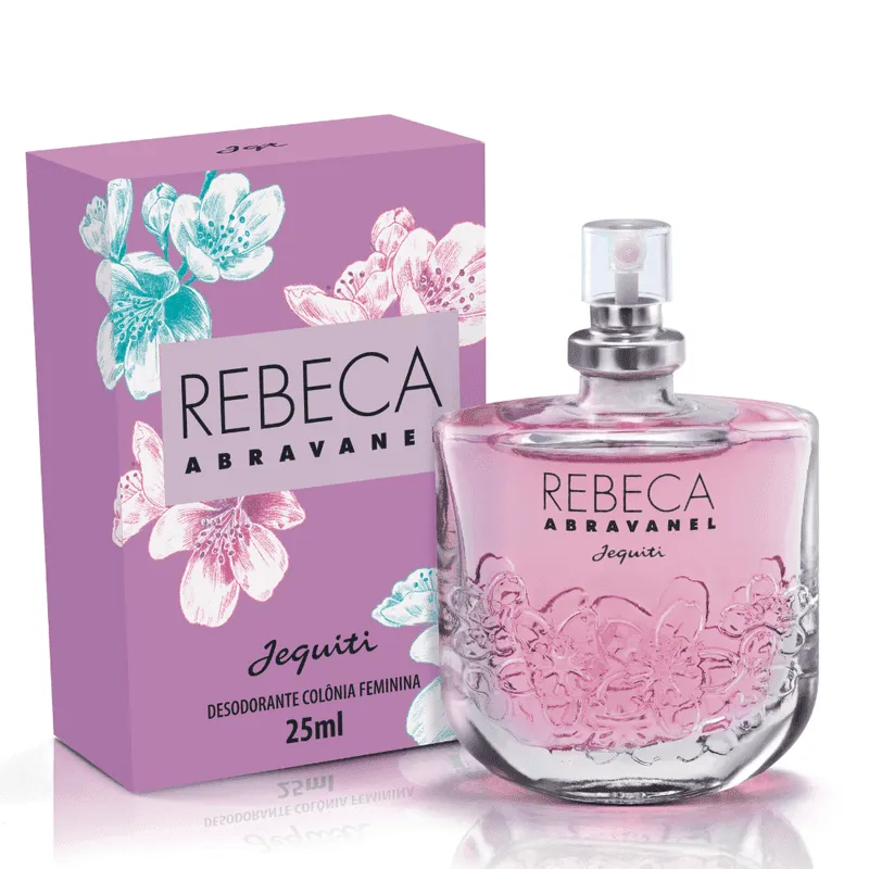 DESODORANTE COLÔNIA FEMININA JEQUITI REBECA ABRAVANEL 25ml