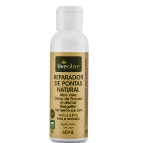 Reparador de Pontas Natural - LiveAloe - Frasco com 60ml