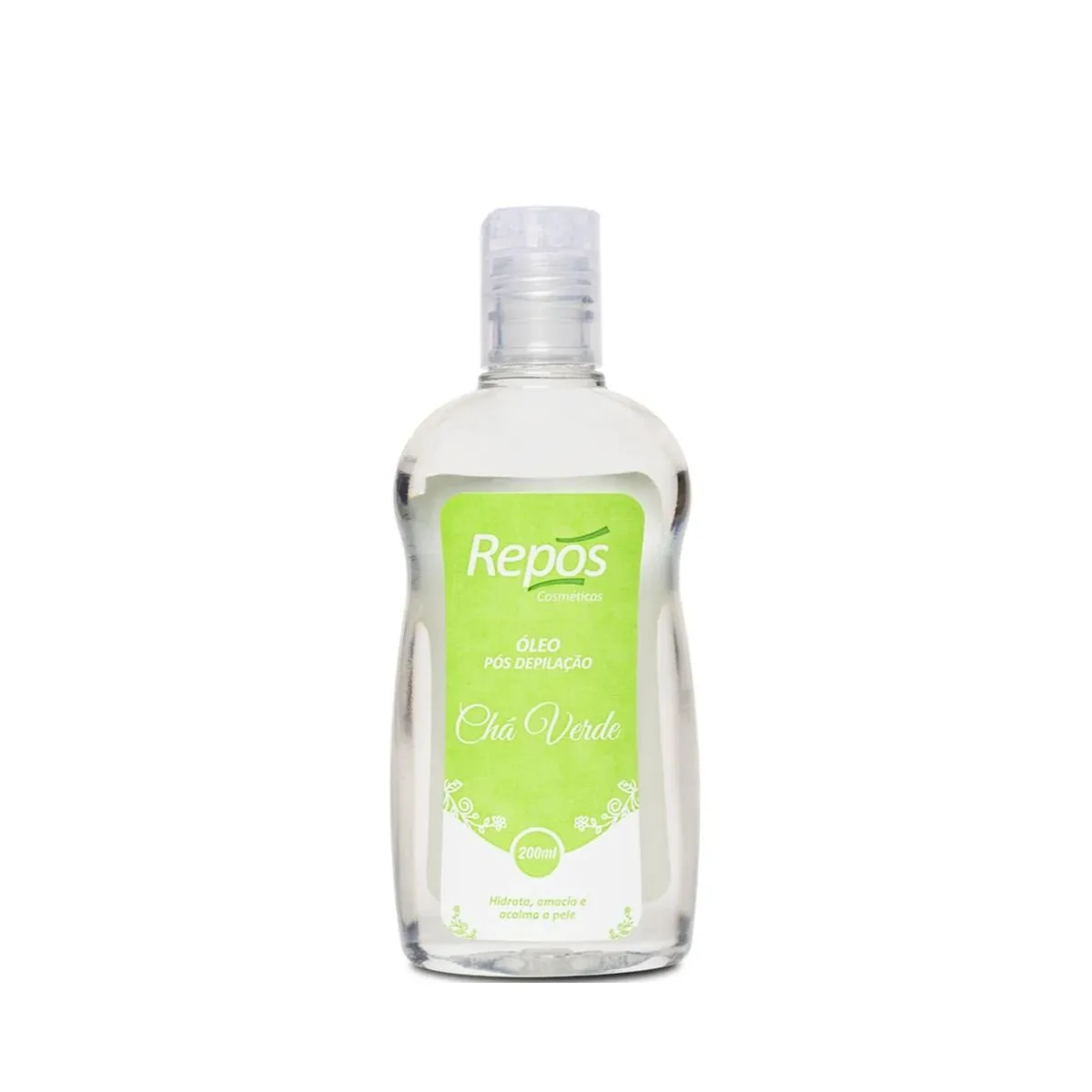 Repos Óleo Pós Depilação Chá Verde 200ml | Linda Cosméticos