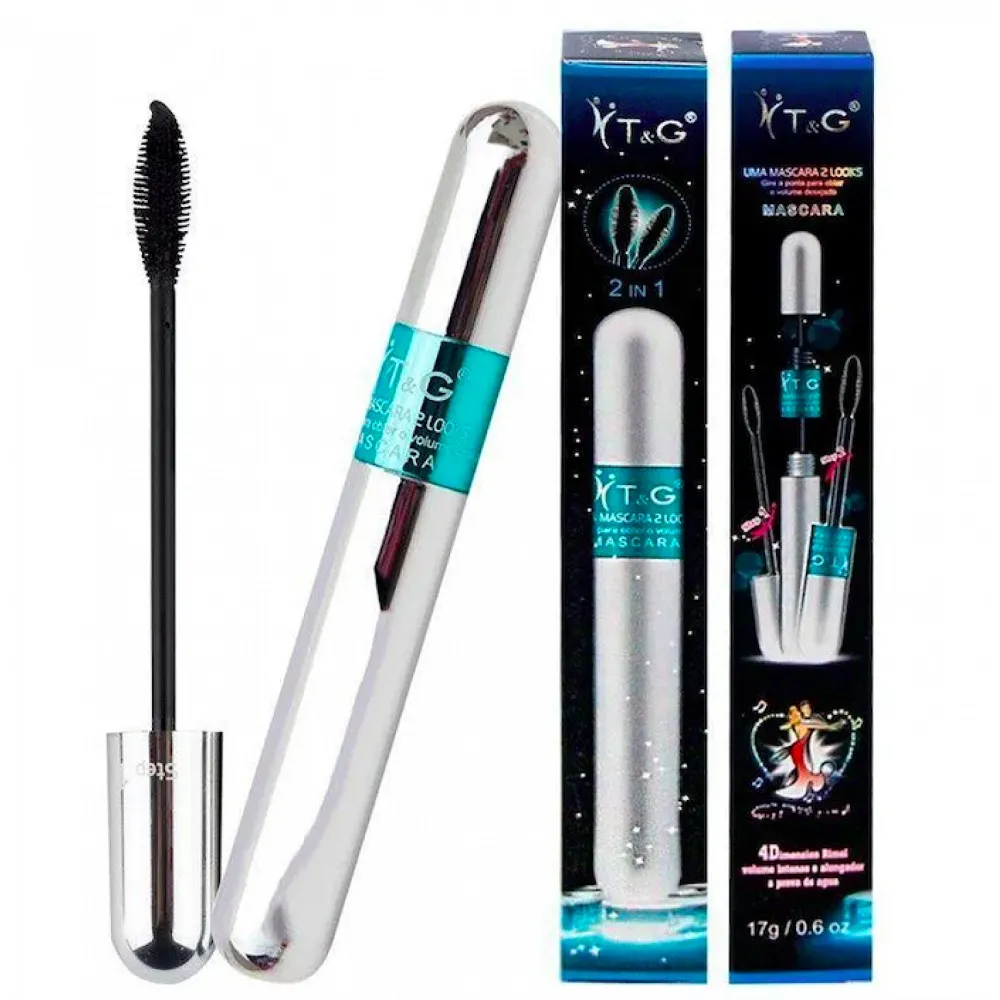 Rimel Tango 4d à prova d'água 2 em 1 Máscara de Cílios
