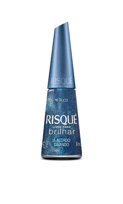 ESMALTE RISQUE LIVRE PARA BRILHAR ACORDO DIVANDO 8ML