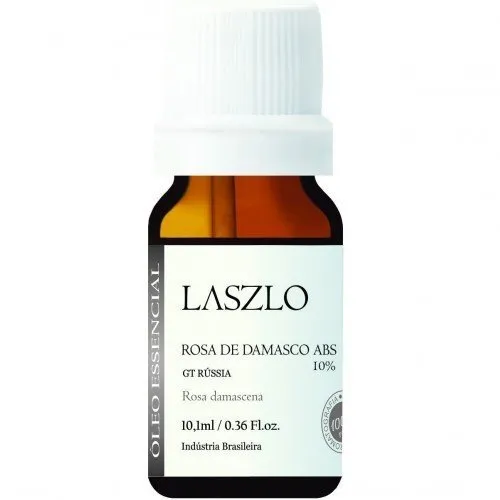 Óleo Absoluto de Rosa de Damasco 10% - Laszlo - Frasco com 10ml