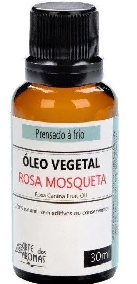 Óleo Vegetal de Rosa Mosqueta - Arte dos Aromas - Frasco com 30ml